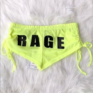 Mini RAGE Shorts / Festival Shorts / Rave Shorts